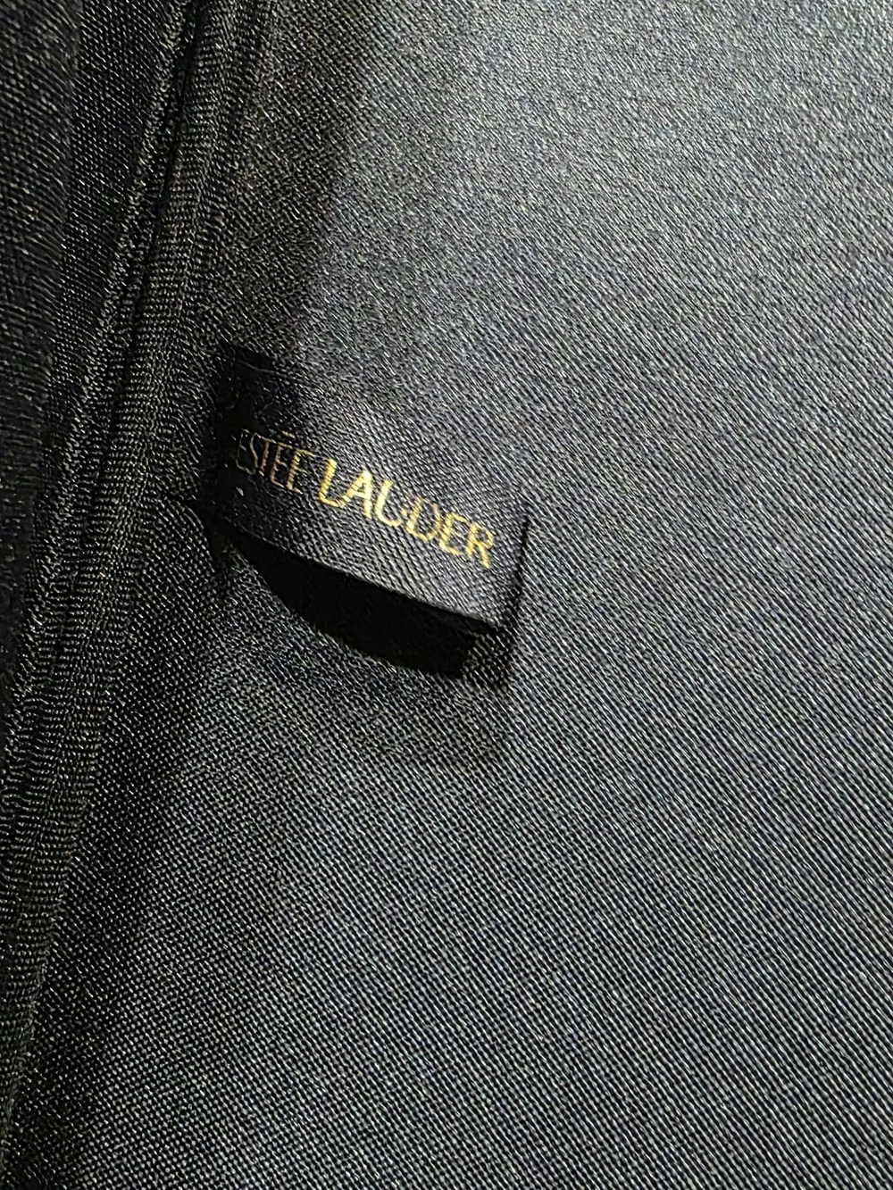 Estée Lauder Navy Blue Crocodile Embossed Makeup Train Case | Gold Zipper. - Picture 3 of 7